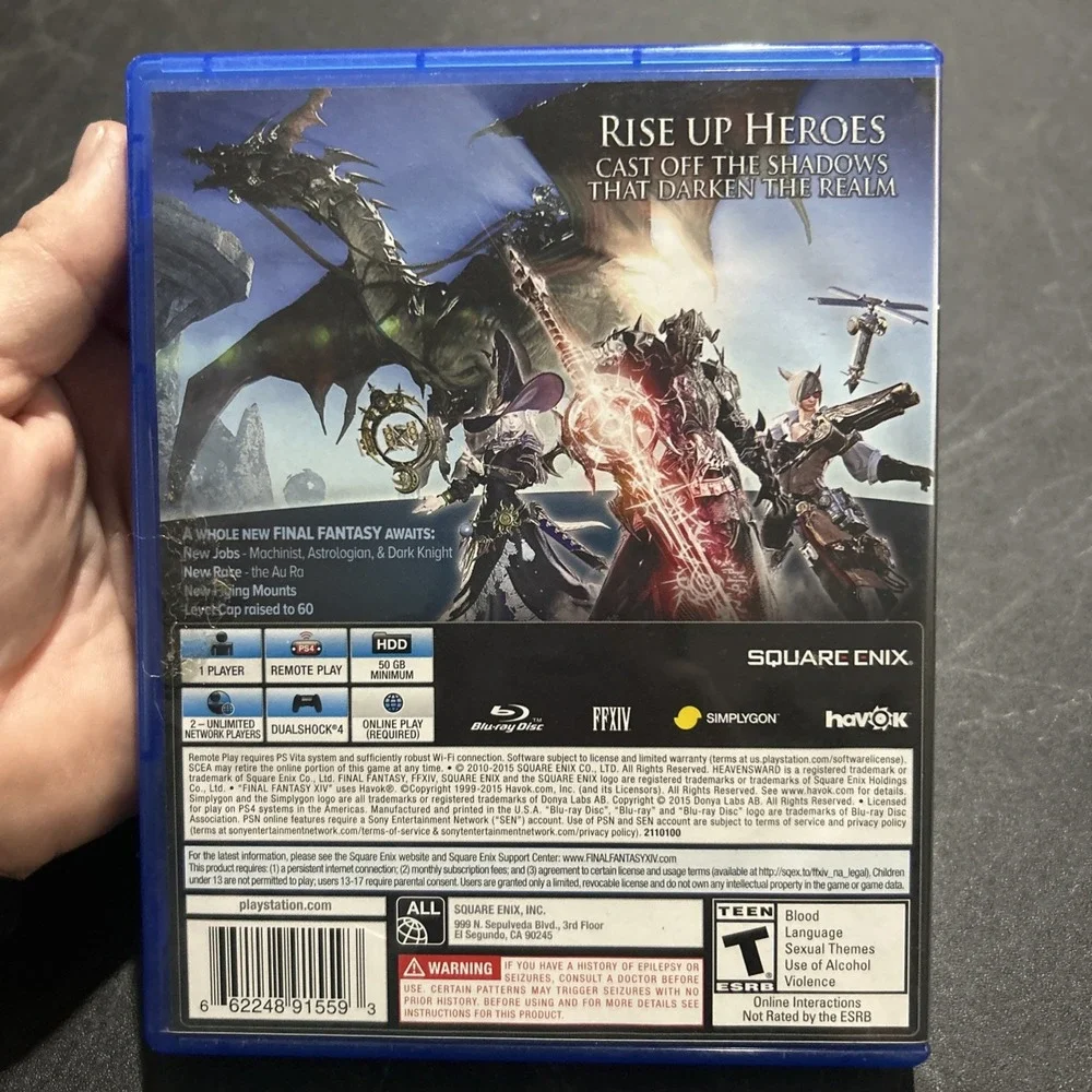 Final Fantasy XIV Heavensward -‎ Used - PS4